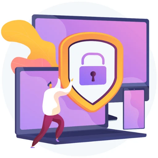 uploaded data is secured